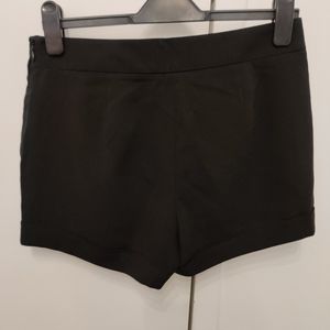 Black dress shorts
